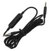 Headphone Cable 3.5mm Plug Replacement Headset Cord with in Line Mute Volume Control for HyperX Cloud Mix for G633 G933