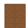 Eyebrow Practice Supplies Lip Permanent Sheet for Beautician Beginner
