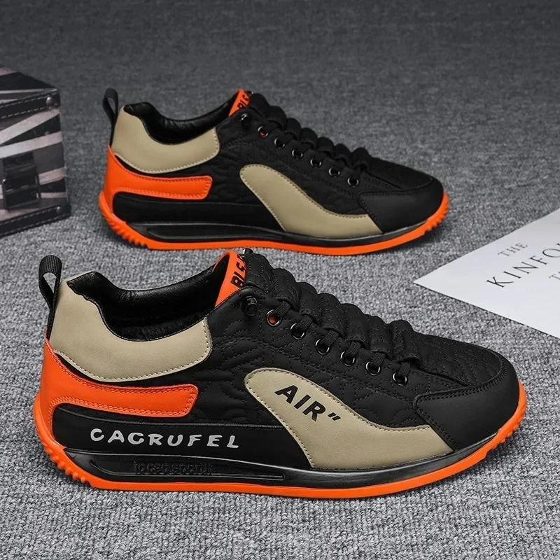 Fashion Men Running Shoes Outdoor Sport  Sneakers Man Vulcanized Shoes Flat Casual Sneakers for Men Shoes 2025 New Brand Footwear