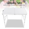 Foldable Folding Table Desk Camping Outdoor Garden Picnic Aluminium Alloy