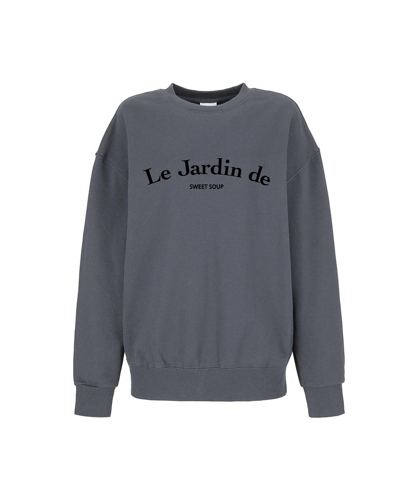 SWEET SOUP Lettering Oversized Sweatshirt (Wcrltf1)