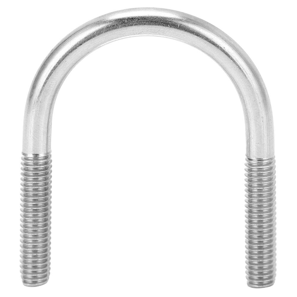20pcs Round Bend Round Bend U Bolt Machinery Hardware Durable U Shaped Bolt Set Roof Rack Mounting