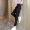 Spring Autumn High Waist Korean Style Elegant Soft Popular Fashion Comfortable Lady PantsWomen Solid Baggy Simple Haren Pants