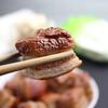 1Pc Artificial Foods Simulation Braised Pork Meat Product Model Fake Pork Belly Three-layer Meat Dongpo Meat Pork Kid Toys