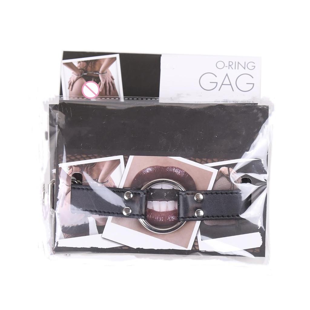 VaHppy O-Ring Gag 63 cm 65 g 4,8 cm PU 3 barvy SM BDSM Bondage Sex Toys Párové hry Orální sex Deep Throat Forced Open Mouth Flirtin