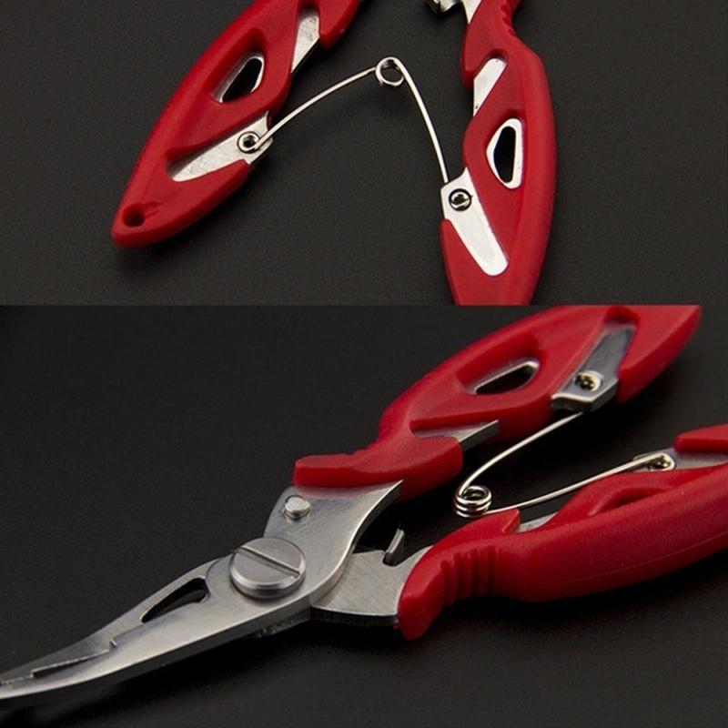 Olecranon Fishing Plier Scissor Braid Line Lure Cutter Hook Remover Tackle Tool Cutting Fish Use Tongs Multifunction Scissors