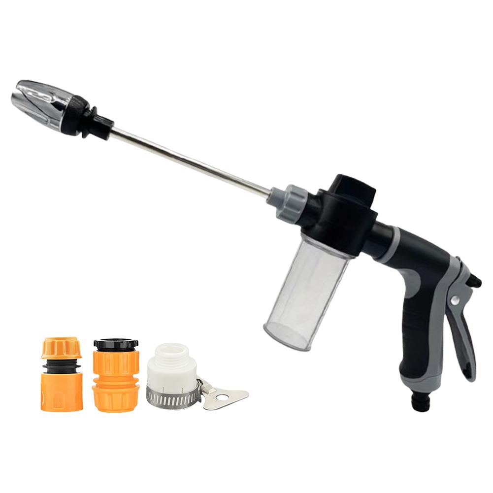 Power High-Pressure Cleaner For Every Garden Hose Turbowasher Power Blaster Plus Pressure Washer Long Rod Car Wash Gun