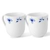 [Authentic Import] Royal Copenhagen Blue Palmette Blossom Mug Pair 280ml Wedding Gift Present 1078755