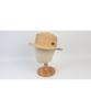 Yunibeosyeolkemiseuteuli Soft Raffia Simple Short Panama Hat Panama Hat