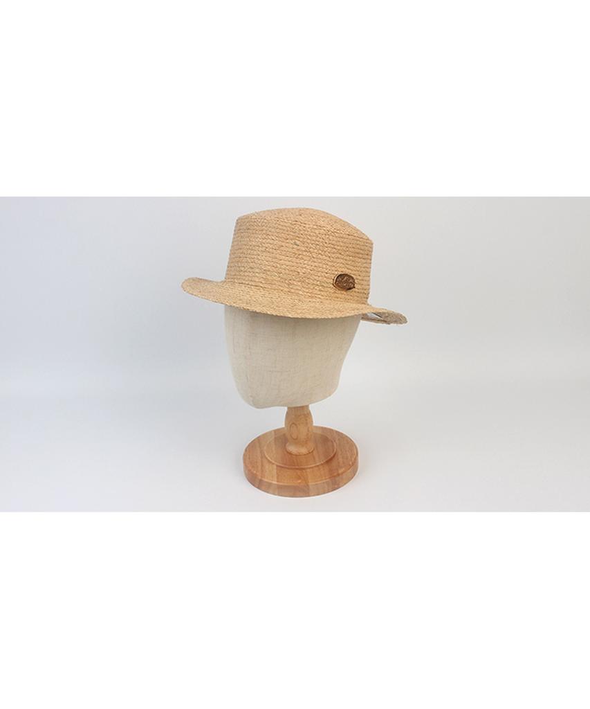 Yunibeosyeolkemiseuteuli Soft Raffia Simple Short Panama Hat Panama Hat