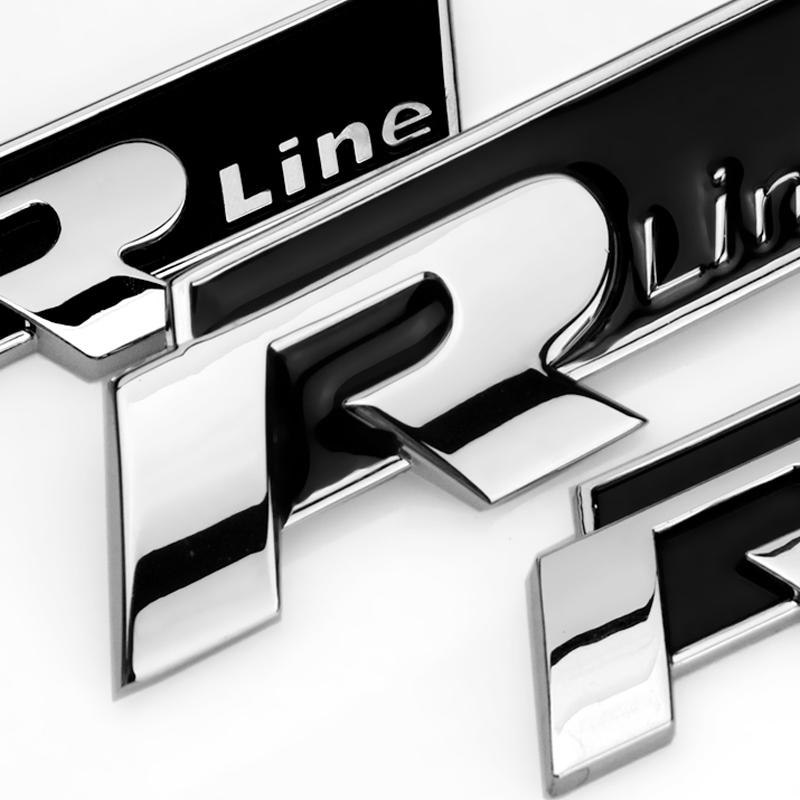 2025 Horká Přední Maska Auta Víko Zavazadlového Prostoru Auto Znak Samolepka Příslušenství Pro Volkswagen GTI R-Line R Polo Golf Passat Scirocco Jetta Tigua