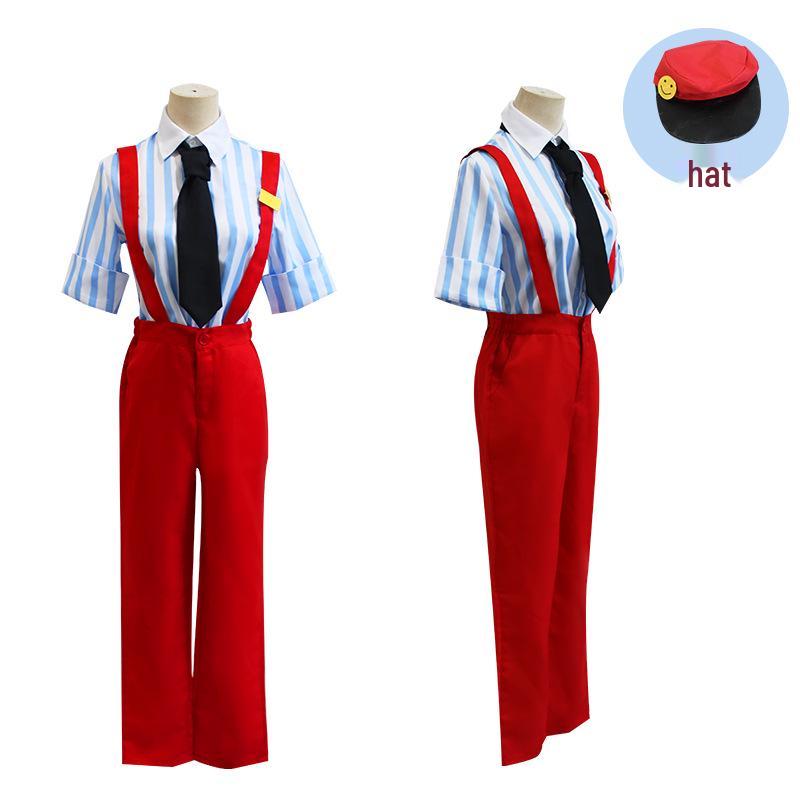 Heavy Bass Anime Hypnotist Full Cosplay Costume Set 2XL