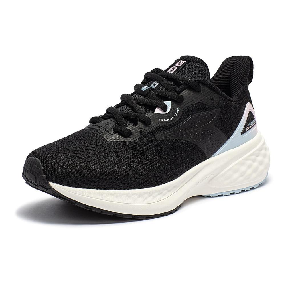 361 Cushioning Abrasion Resistant Cushioning, Wear Resistant Low top Casual Running Shoes Women's Black 582412219-5