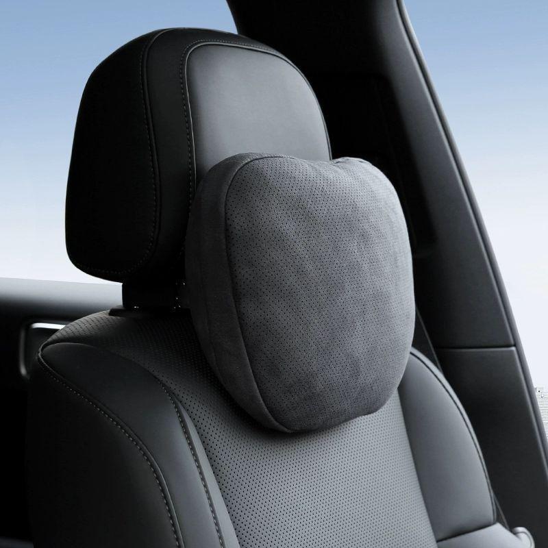 Nick Car Headrest Lumbar & Neck Support Pillow for Maybach S-Class, Mercedes, Tesla & AITO