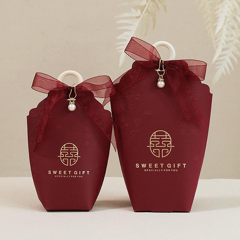 Elegant Wedding Gift Candy Box Packaging