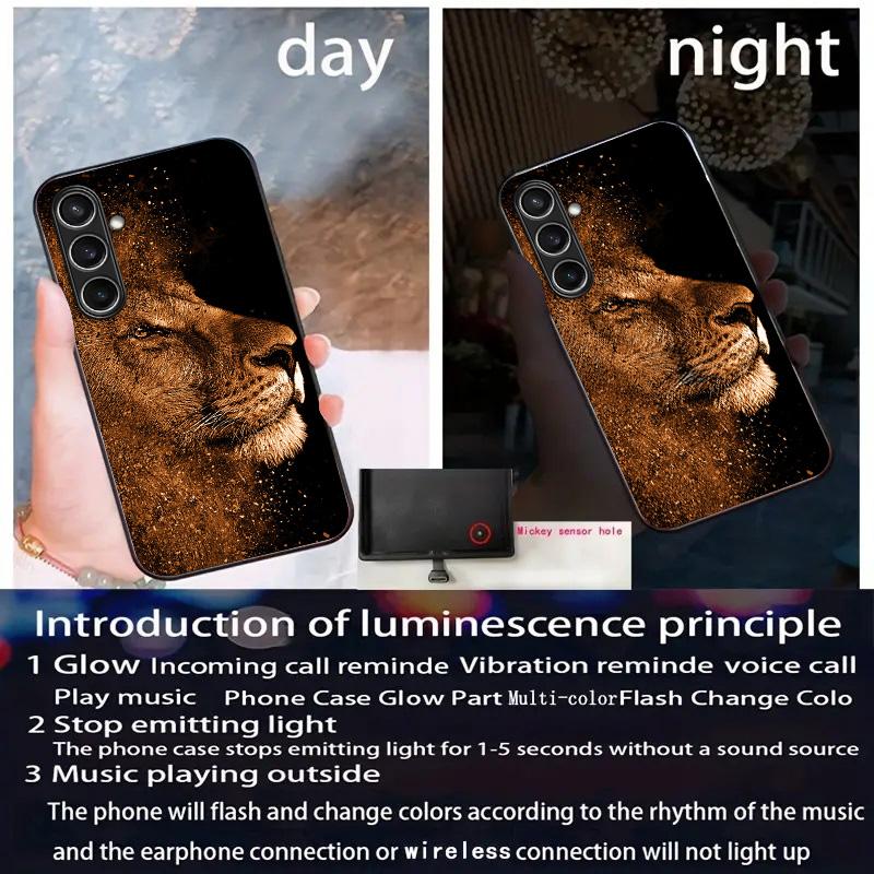 For Samsung Galaxy A16 5G/A16 4G Case Call Flash Series Pattern Printing Tempered Glass+TPU Combo Phone Case