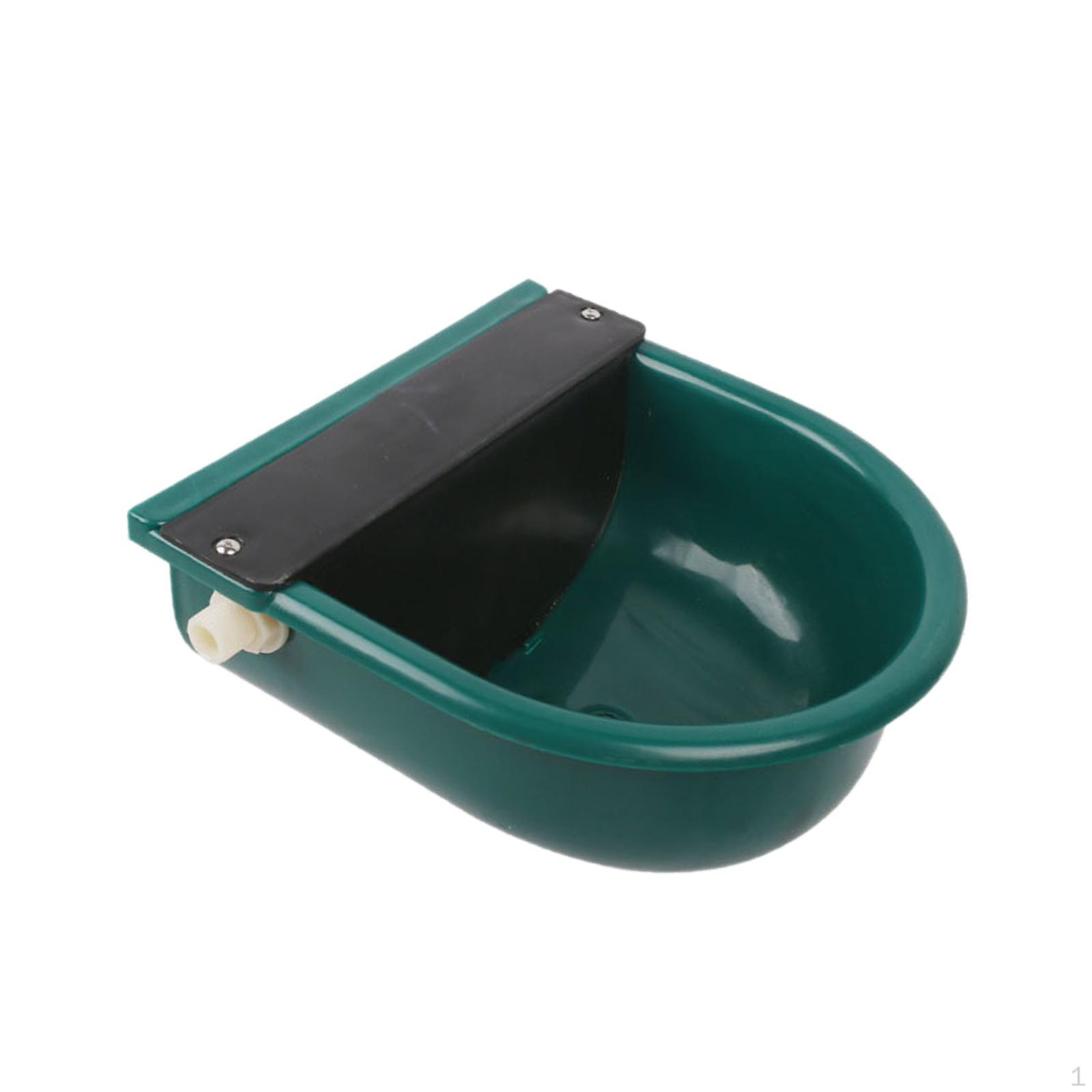 Automatic Water Bowl Feeder Adjustable Saving Space Wall Mounted Sheep Trough Dog