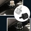 Knurled Motorcycle Seat Bolt Set 6 Mm Metal Mounting Screw for Seat Replacement, Adjustment, and Garage Service