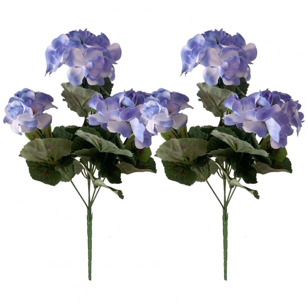 

2Pcs Artificial Begonias Flower with Stem Faux Silk Flower Wedding Realistic Faux Red Flower Fake Begonia Flowers Home Decor фиолетовый