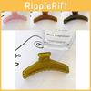Elegant Jelly Color Shark Hair Clip For Women 11cm Stylish Design For Fashionable Updos