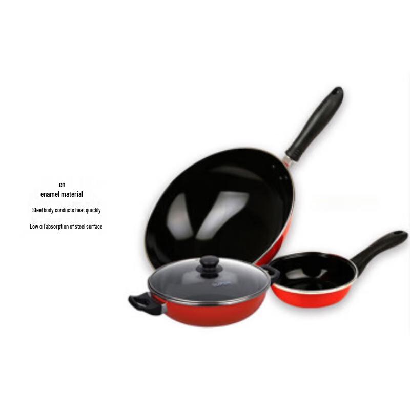 SUPOR T0933T Enamel Non-stick Cookware Set