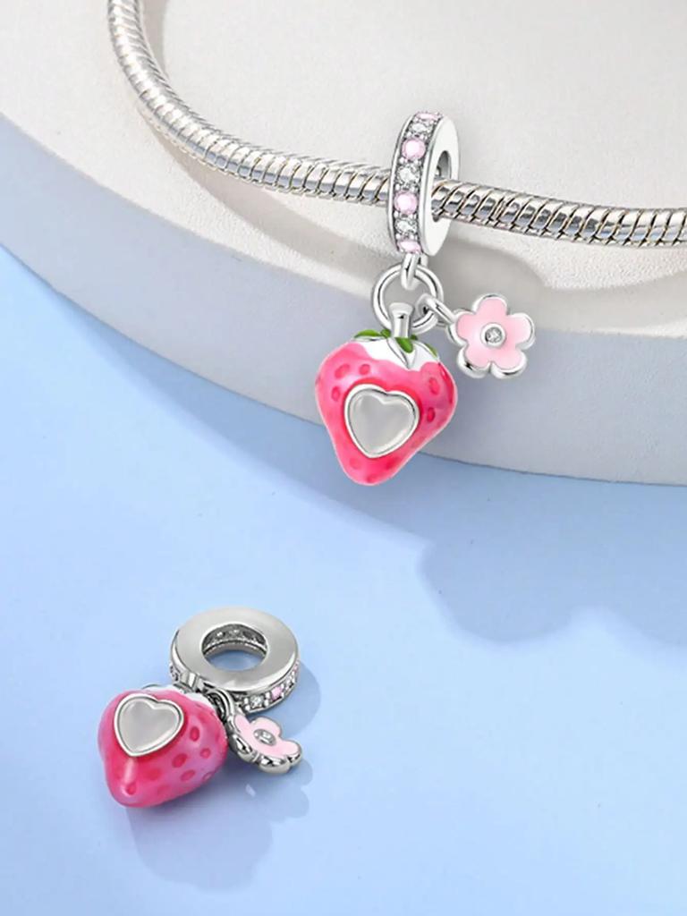 Charms Plata Copper Colors Angel Love Beads Charmpendant For Original Bracelet For Women Diy Jewelry Love Gift