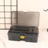 Double Layer Lure Tackle Box Fishing Accessories Adjustable Plastic Fishing Box Fake Bait Hook Tool Storage Boxes Fishings Gear