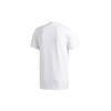 Adidas T Shirts Men's White Crew Neck Moderate Straight Fit DU6296