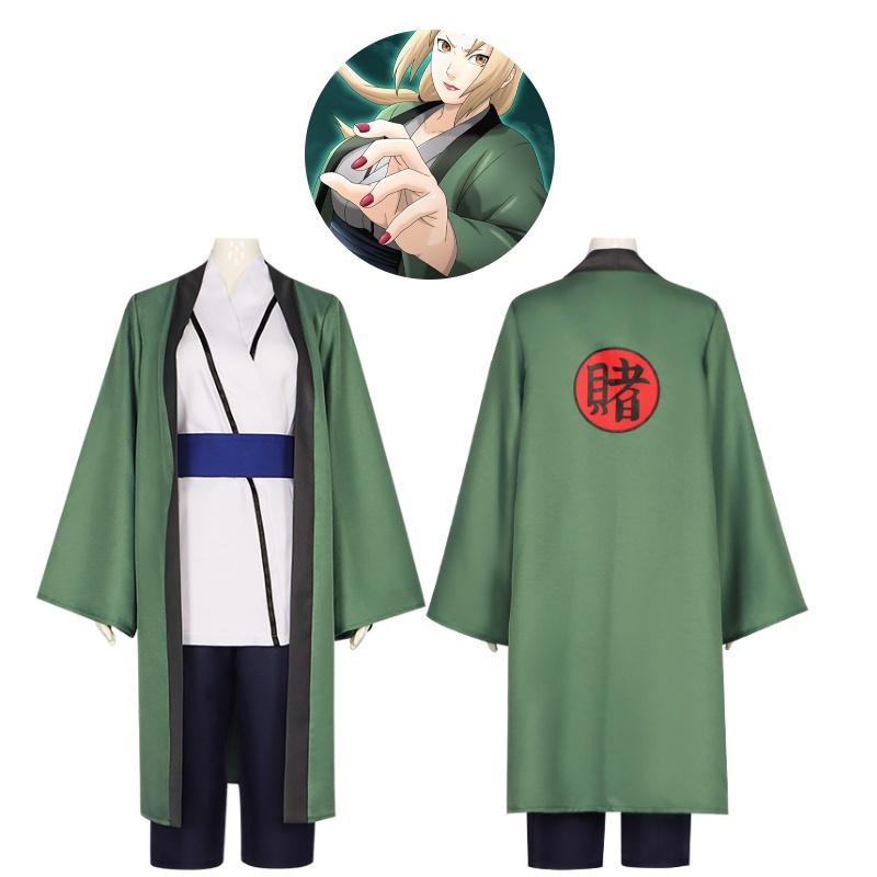 Ninja Tsunade Cosplay Kostuum Voor Halloween En Anime Fans Op Voorraad