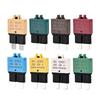 1PC Circuit Breaker Blade Fuse 12V 24V Resettable 5-30A Marine RVs Automatic Reset Thermal Circuit Breaker Car Blade Fuse Box Circuit Breaker 6