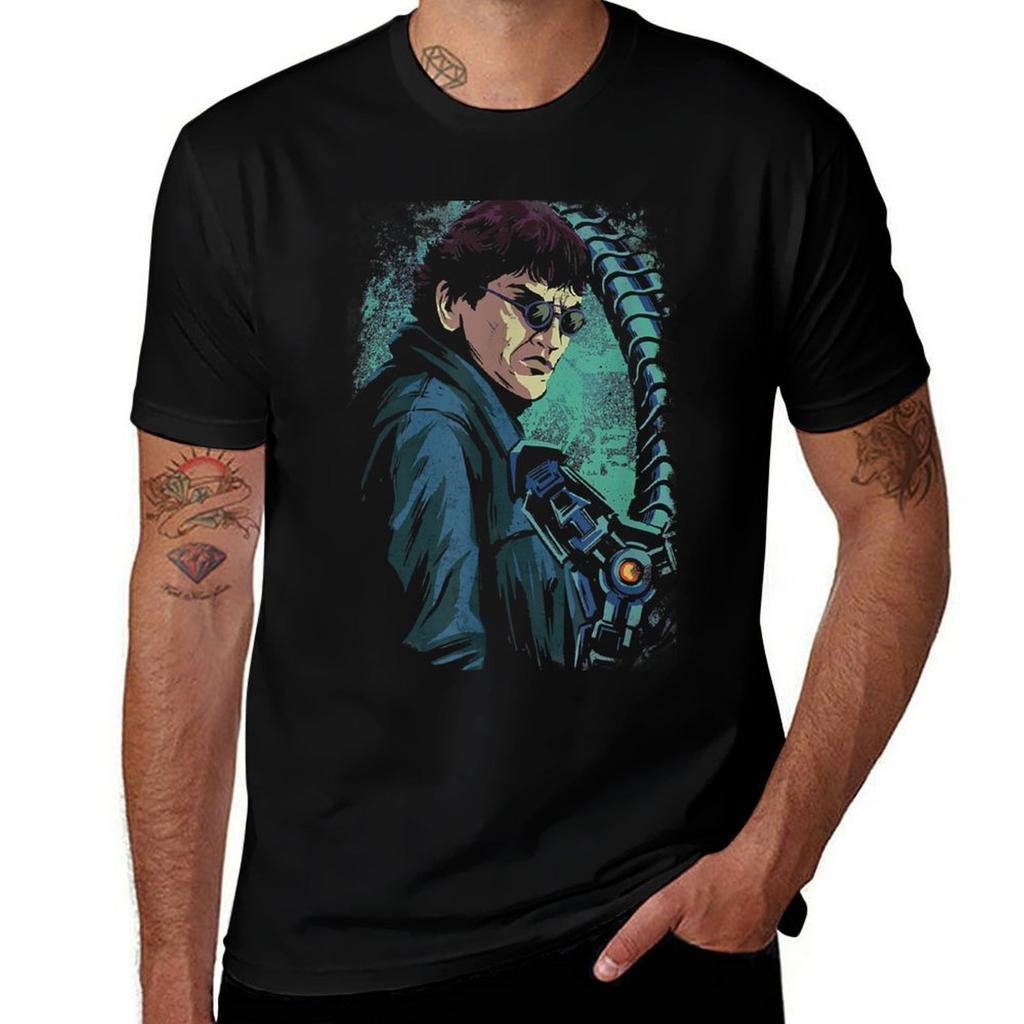 Doc Ock T-Shirt Big Size Crew Neck T-Shirt