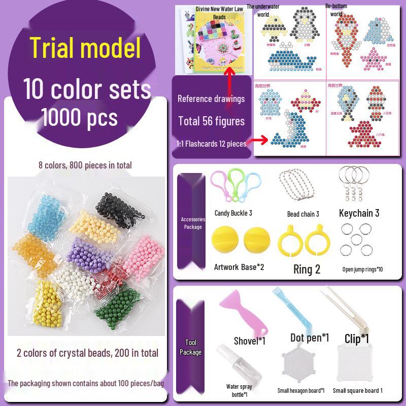 Mist Magic Water Soluble Sticky Beads DIY Handmade Toy