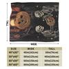 Soft BlanketsChildren Decorative Halloween Throw Blanket  Flannel Bedspread For Couch Chair Sofa Bed Funny Sofa Bed Cover
