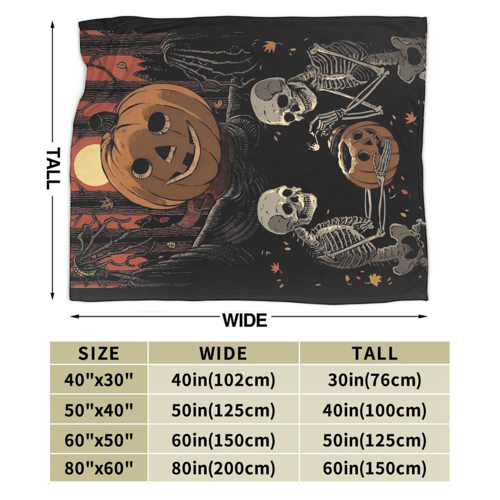 Soft BlanketsChildren Decorative Halloween Throw Blanket Flannel Bedspread For Couch Chair Sofa Bed Funny Sofa Bed Cover