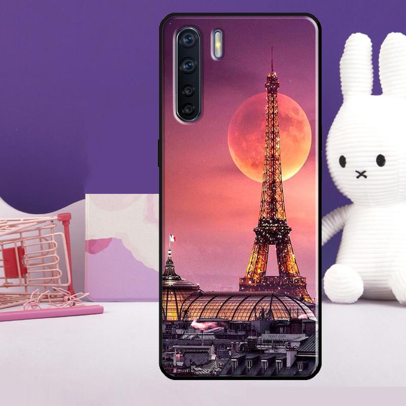 Paris Eiffel Tower France Case For Oppo A60 A80 A40 A77 A57 A17 A74 A54 A94 A78 A98 A18 A38 A58 A96 A76 A16 A15 A5 Pro