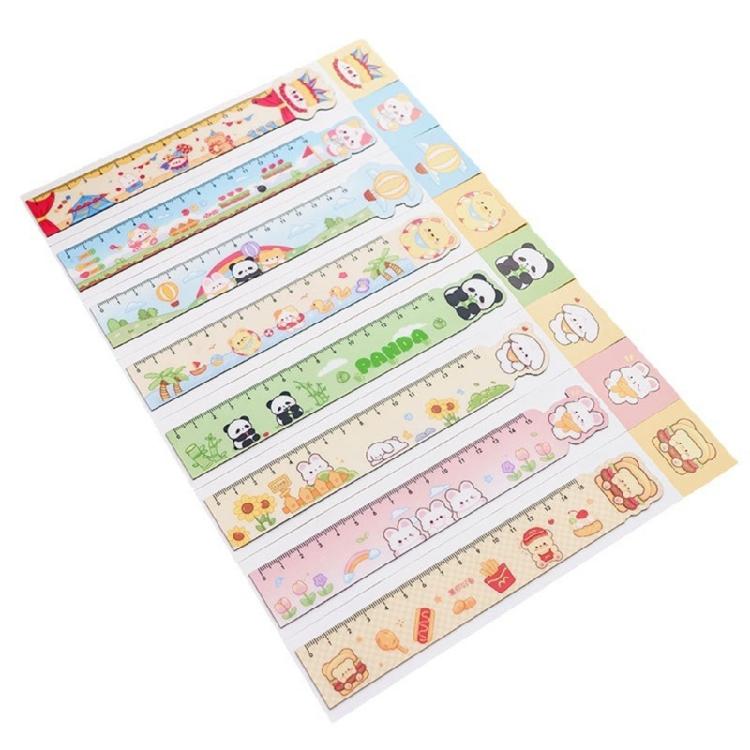

8Pcs Colorful Magnetic Ruler Bendable Drawing Ruler Educational Measurement Tool For Kid Student School Craft Project 1