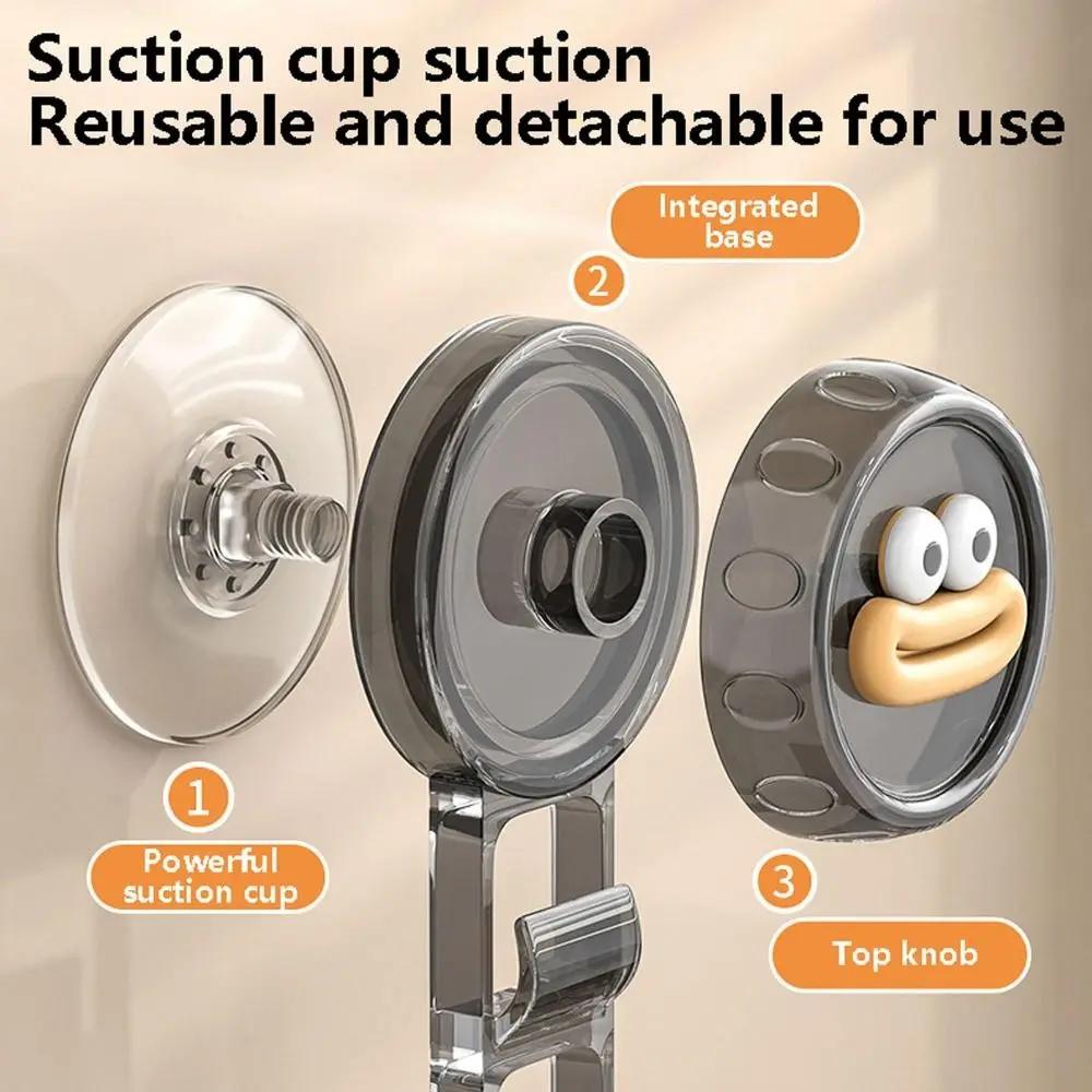 Niedliche Wandmontierte Küchenaufbewahrungsbox Abflussbar Große Kapazität Aufbewahrungskorb Ohne Bohren Regal Organizer Behälter Badezimmer