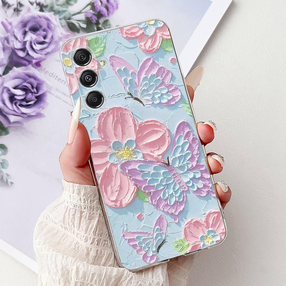 For Samsung Galaxy M34 5G Case SM-M346B New Fashion Painted Cover Soft Silicone Phone Case For Samsung M34 M 34 5G Fundas Bumper