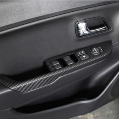 Car Carbon Fiber Car Stickers Door Panel Armrest Sticker,auto Accessories for KIA Rio K2
