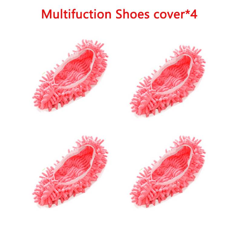 Floor Dust Cleaning Slippers Shoes Cleaning Cloth Lazy Mopping Shoes Home Floor Cleaning Microfiber Cloth Cleaning Shoes