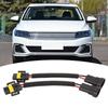 2pcs Car Headlamp H11 H9 H8 Extension Wiring Harness Replacement for Car Automotive Headlights Fog Lights