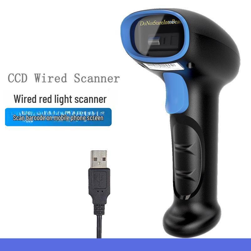 

Автоматичний бездротовий ручний сканер штрих-кодів для 1D та 2D кодів - Ідеальний для складського зберігання