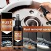 2pcs Rust Remover Spray for Metal, Heavy Duty Rust Remover Spray for Vehicles, Tools, Chains, Iron and Rust Stain Remover, Multi-Surface Cleaner,