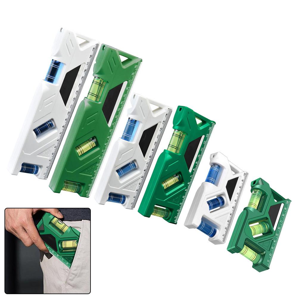 1PC Portable Level Ruler Bubble Level Precision Level Magnetic Lever Angle Gauge Finder Leveling Aligner Woodworking Tool