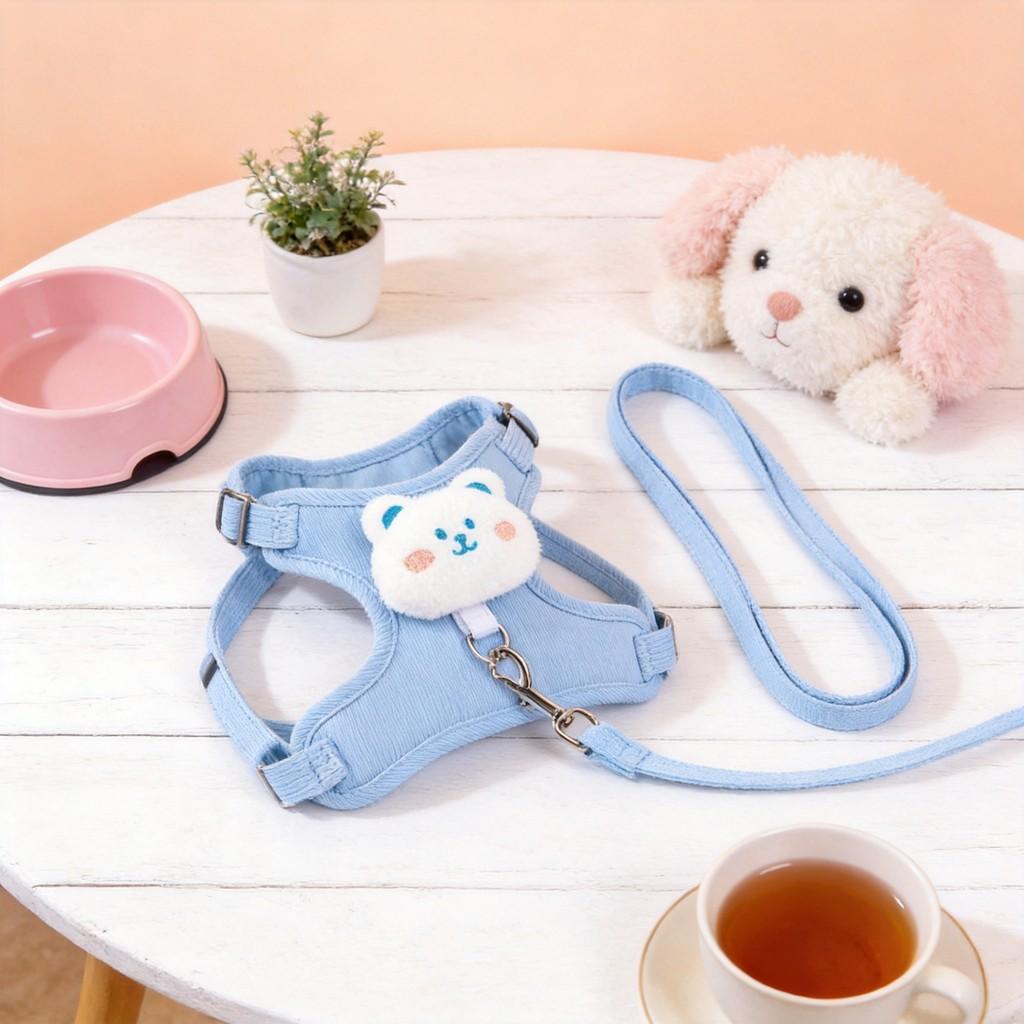 Pet Cat Leash With Escape Preventing Harness For Small Dogs And Cats