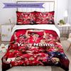 Bayern Monaco Personalizza il tuo nome Set Biancheria da Letto Copripiumino Traspirante con Federe Decorazione per la Casa Regalo di Compleanno