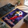 Alfombra de Terciopelo de Cristal Personalizada con Nombre y Texto, Alfombra de Área Antideslizante Miraculous Ladybug Para Decoración del Hogar