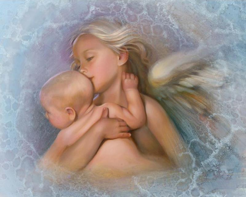 5D Diamond Embroidery Elves and Angels Picture Of Rhinestone Full Square Diamond Painting Animal Diamond Mosaic Handicraft Wall Art