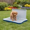 Splash-Proof Dog Training Toilet Detachable Dog Potty Tray Puppy Training Potty  Potty Training