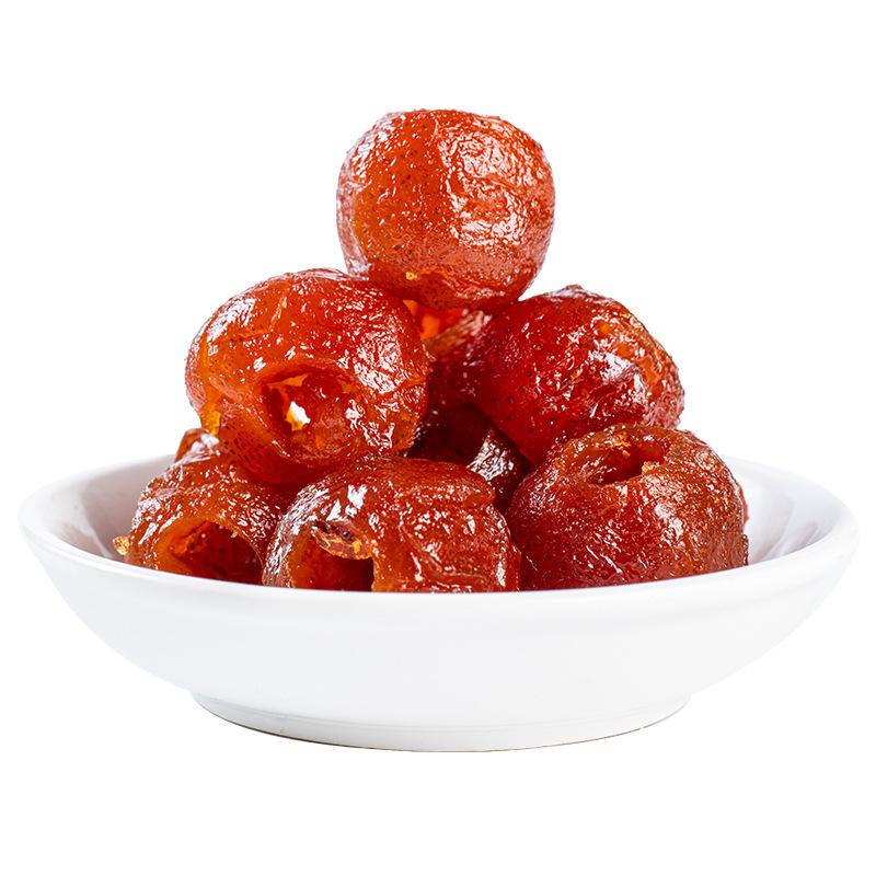 Hollow Pitted Dried Hawthorn Fruit, Ready-to-Eat, 100g/Bag
